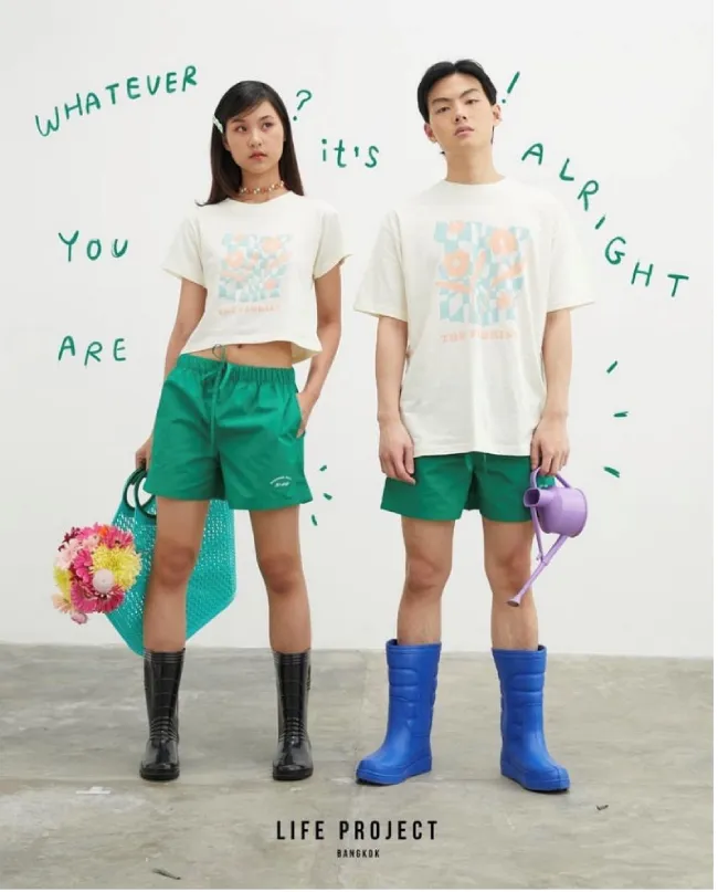ไลฟ์สไตล์แฟชั่น Unisex ของร้าน Lifeprojectbkk