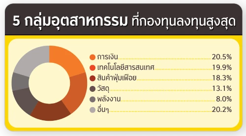 ประเภททรัพย์สิน ที่กองทุนลงทุน