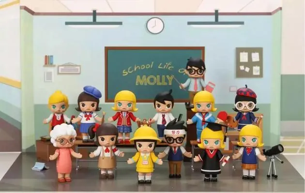 กล่องสุ่ม art toy molly blind box