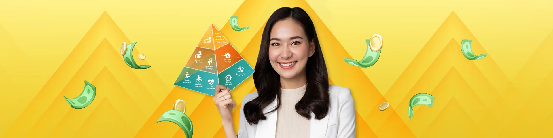 เคล็ดลับสร้างความมั่นคงให้ชีวิต ด้วย ปิรามิดทางการเงิน