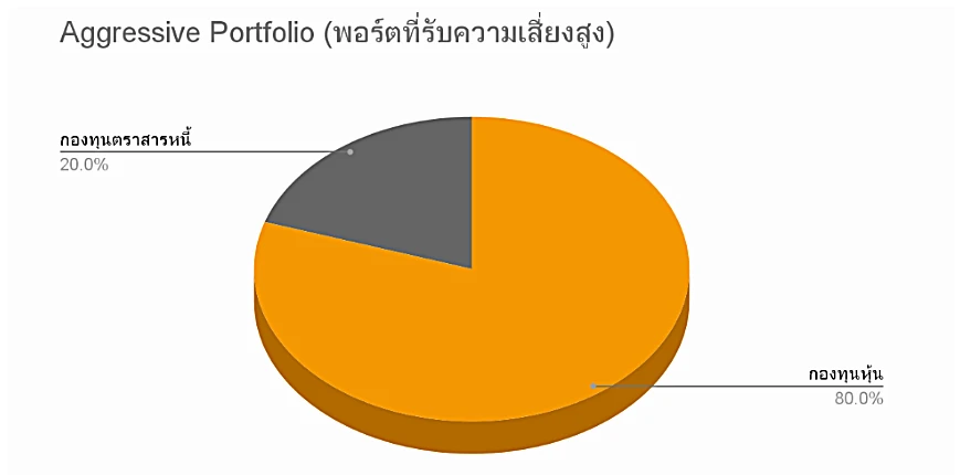 พอร์ตการลงทุนที่ได้รับความเสี่ยงสูง