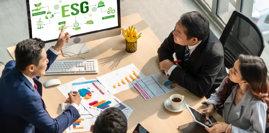 ความสนใจในธุรกิจ ESG